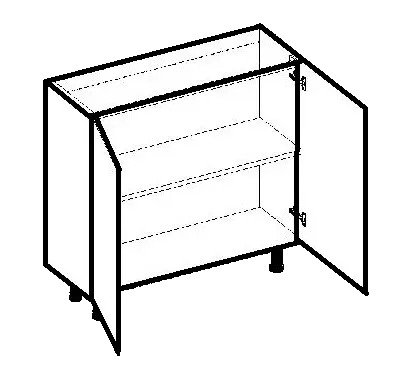 Base Cabinet - 2 Doors