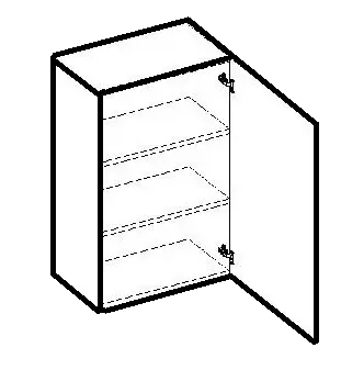 Wall Cabinet - 1 Door